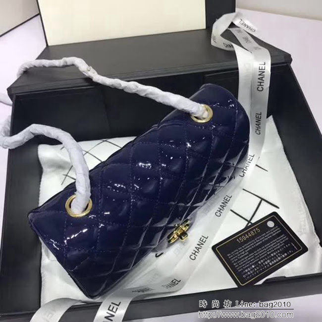 香奈兒CHANEL 升級版A1116小羊皮金銀鏈條單肩斜挎包 DSC1054